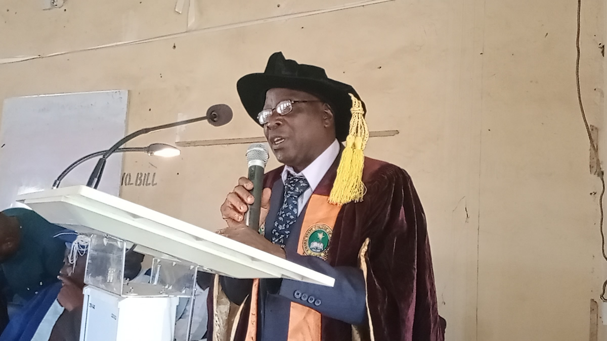 The Acting Provost, Dr Jimoh Ahmed Ayinla