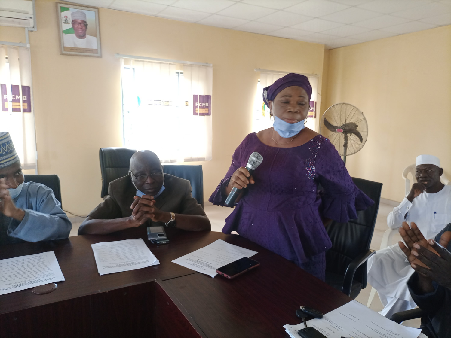 MOTEST  Commissioner, Barrister Senior Ibrahim Sulyman, Visits College