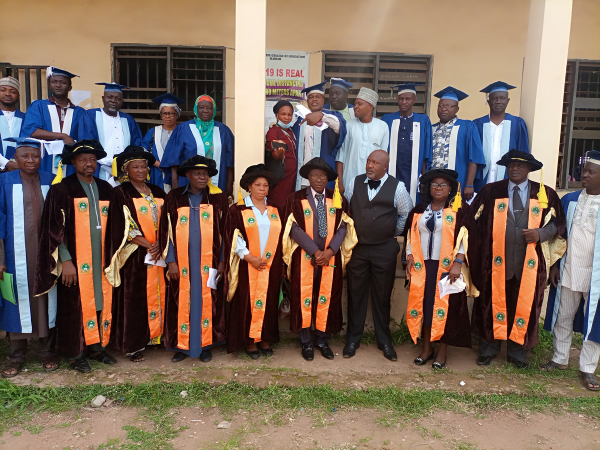 Matriculation at Kwara State College of Education, Ilorin