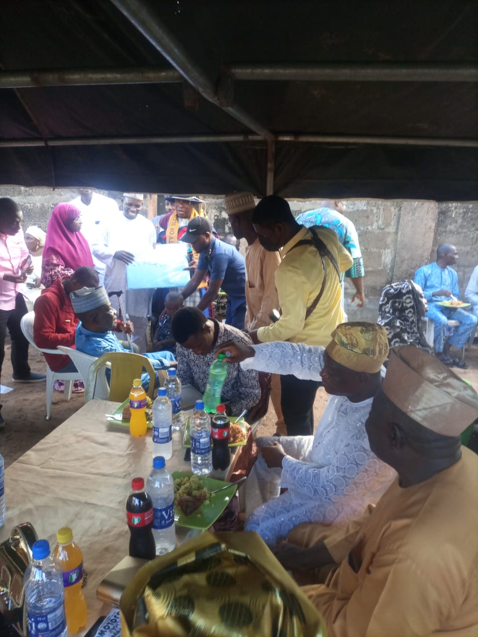 Ag. Provost Fetes Well-Wishers as He Holds Prayer on His PhD Award