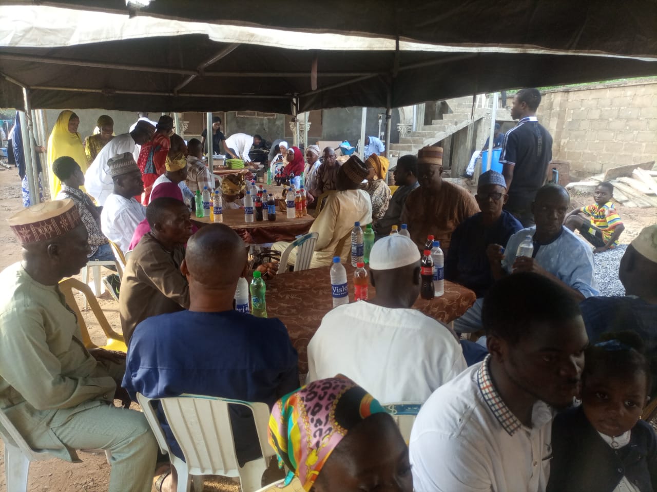 Ag. Provost Fetes Well-Wishers as He Holds Prayer on His PhD Award