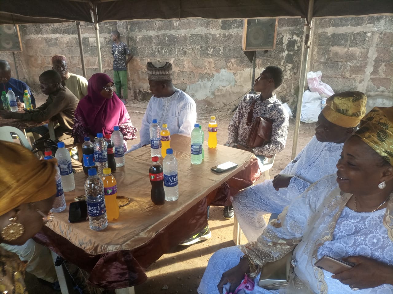 Ag. Provost Fetes Well-Wishers as He Holds Prayer on His PhD Award